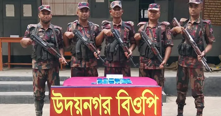 অভিযানে জব্দকৃত মাদক